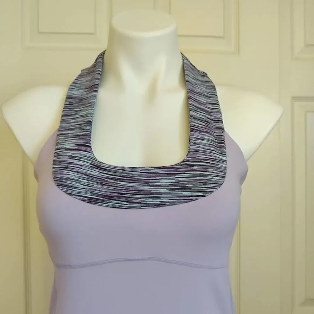 Lululemon Scoop Neck Tank sz 8 lavender